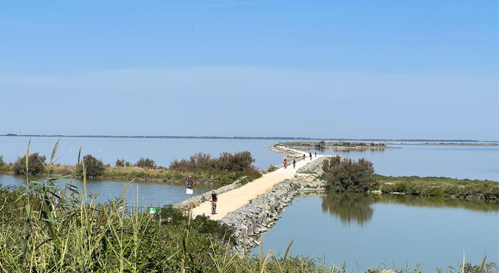 valli di comacchio in bici
