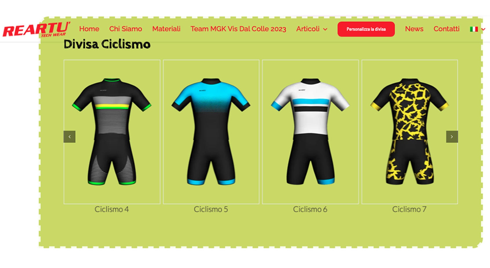 Non solo �corsa�: Re Art� presenta sul web la sua gravel collection - Bici  Style