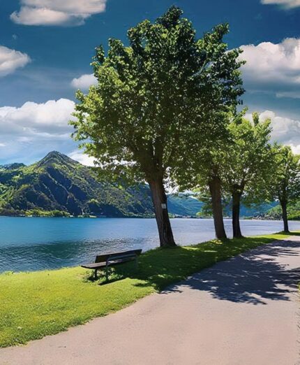 Lago d'Idro, spiaggia di Anfo