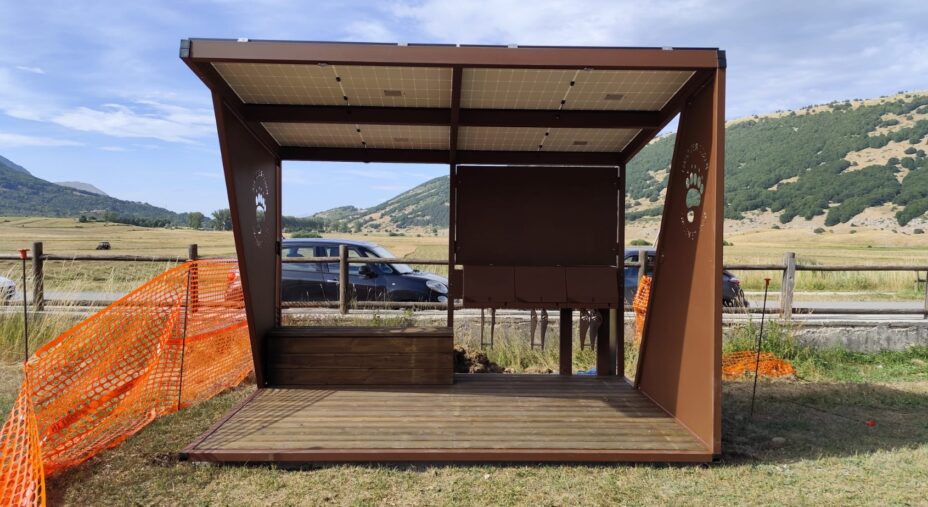 Sirente Velino Bike, area ricarica bike