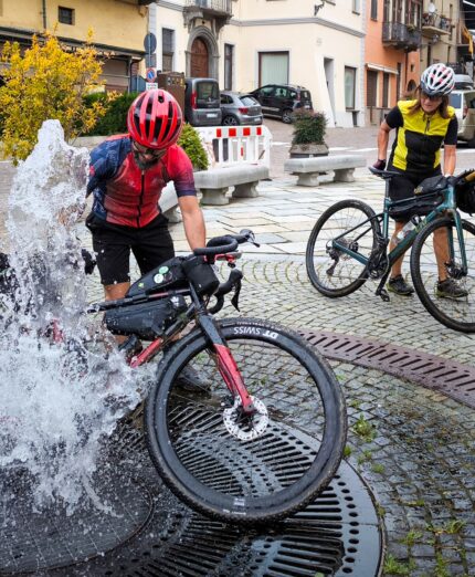 Erratico Gravel, lavaggio bici