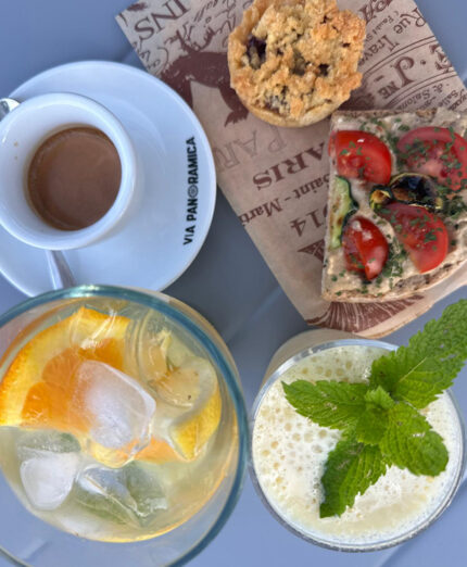 Via Panoramica, colazione