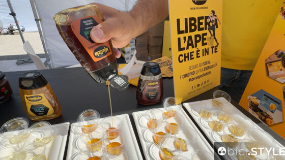 Italian Bike Festival 2025, stand Mielizia Conapi, miele, alimentazione