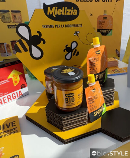 Italian Bike Festival 2025, stand Mielizia Conapi, miele, alimentazione