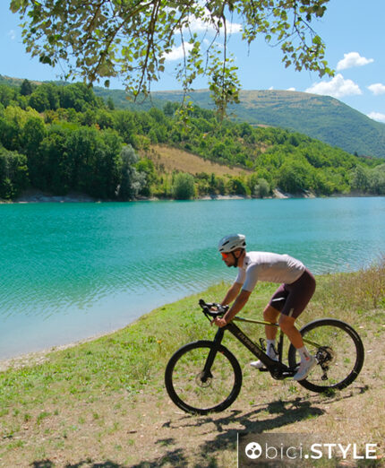 Cammino dei Cappuccini, luglio 2025, Marche, Giovanni visconti, Lago di Fiastra