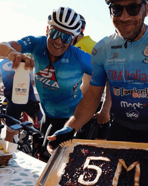 5Mila Marche, festa, torta, crostata