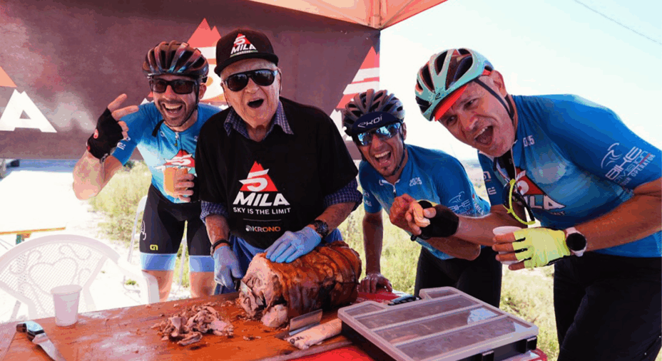 5Mila Marche, ristoro, porchetta