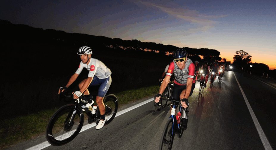 5Mila Marche Extreme, bici, Porto Recanati, alba