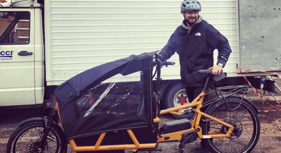 Riese und Muller, e-cargobike, Milano, trasporto, Bosch eBike System