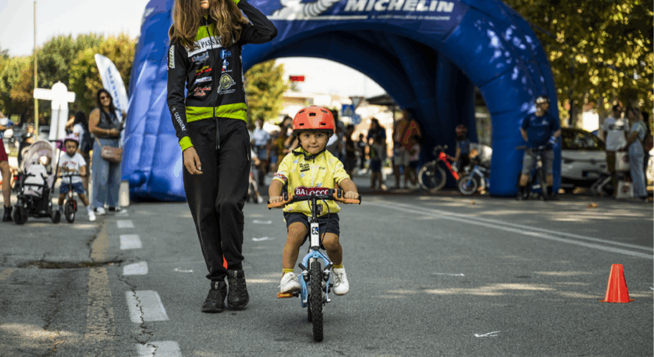 GF Alpi del Mare 2025, bambini, percorso, bici (foto Lume Studios)
