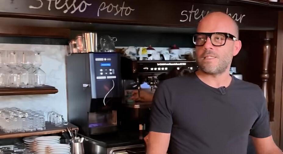 Caffe Sospeso, Carlo Morichetta del Bar Centrale di Petriolo