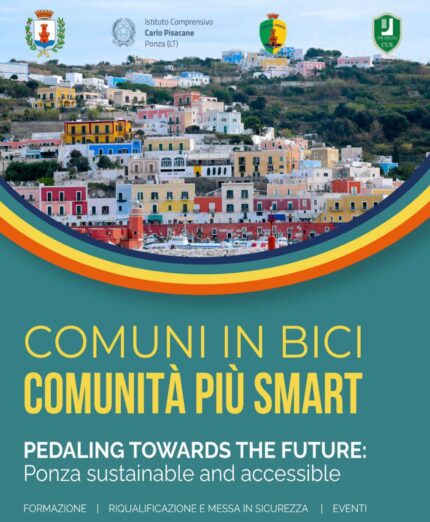 Ponza in bicicletta, locandina evento