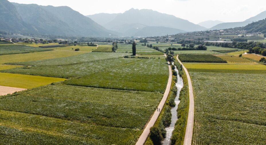 Ciclabile Valsugana, panoramica