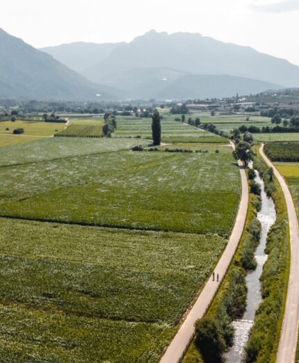 Ciclabile Valsugana, panoramica