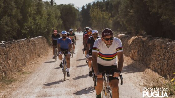 Ciclostorica Puglia, tratto sterrato