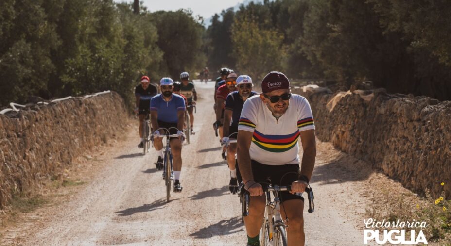 Ciclostorica Puglia, tratto sterrato