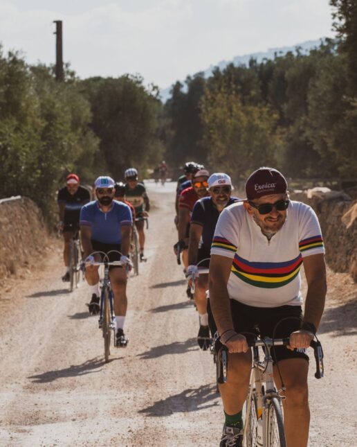 Ciclostorica Puglia, tratto sterrato