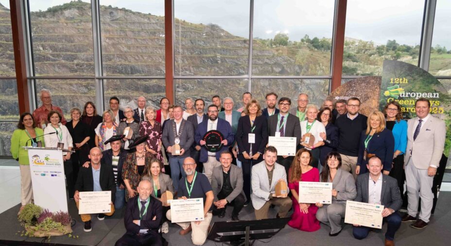 I premiati dell'European Greenways Awards