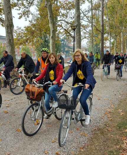 Festival Ciclista Lento a Ferrara, pedalata cittadina