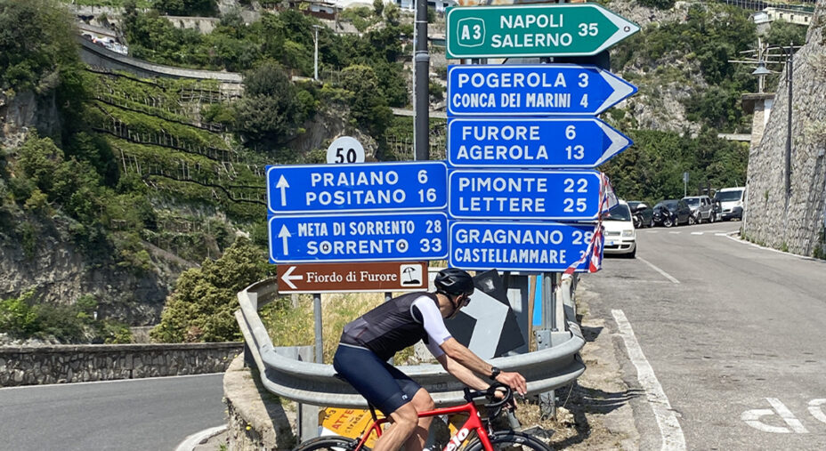 Un percorso affascinante quello offerto dalla Ciclopedalata in Costiera