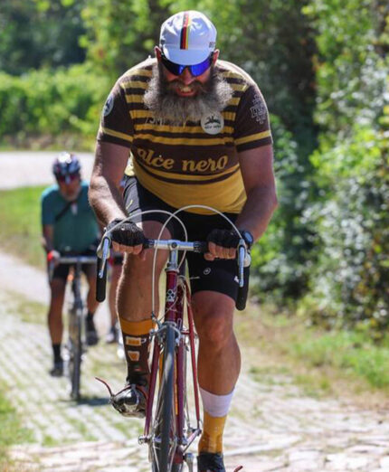 Matteo Zazzera, responsabile de L'Eroica nel Mondo. Sarà lui a esportarla in Cina