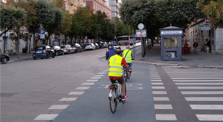 Nella città pugliese c'è molto fermento a proposito delle piste ciclabili, arrivate a 40 chilometri