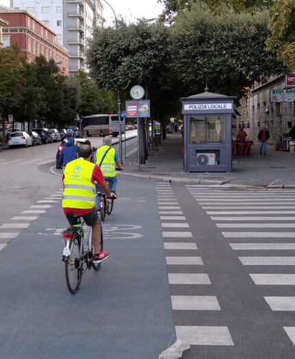Nella città pugliese c'è molto fermento a proposito delle piste ciclabili, arrivate a 40 chilometri