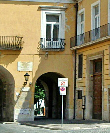 La sede del Museo Civico, uno dei più importanti non solo della Puglia
