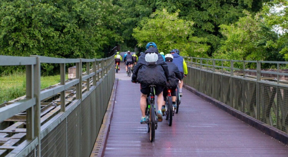 La ciclabile ha una struttura amministrativa unica nel suo genere, con un ente che unisce tutti i proprietari pubblici e privati