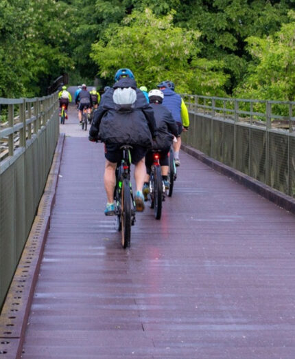 La ciclabile ha una struttura amministrativa unica nel suo genere, con un ente che unisce tutti i proprietari pubblici e privati
