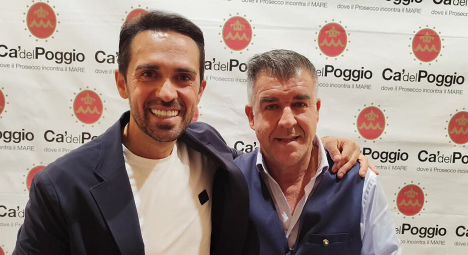 Alberto Stocco, titolare di Cà del Poggio insieme ad Alberto Contador
