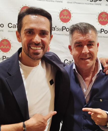 Alberto Stocco, titolare di Cà del Poggio insieme ad Alberto Contador