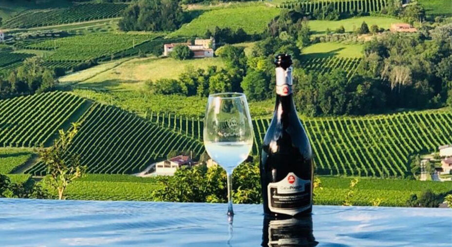Cà del Poggio è per molti un piacevole ritrovo nel Trevigiano, dove pedalare e gustare del buon vino