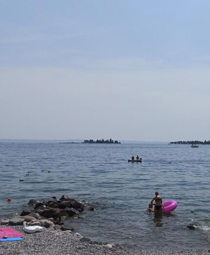 Il panorama del Lago di Garda da Moniga, siamo nella zona bresciana (percorso e foto Cami69)
