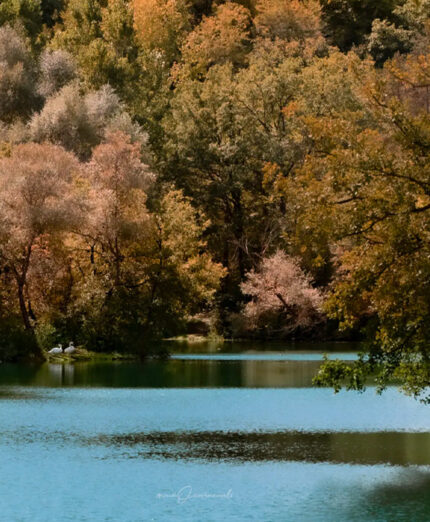 Cammino Francescano della Marca, da Assisi ad Ascoli Piceno, Lago di Polverina (foto lemarche.it)