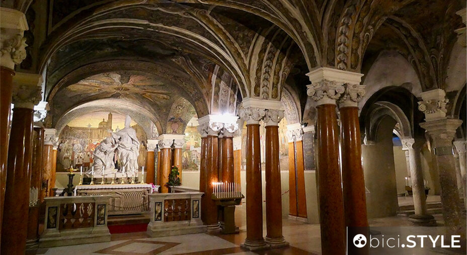 Cammino Francescano della Marca, da Assisi ad Ascoli Piceno, cropta di Sant'Emidio