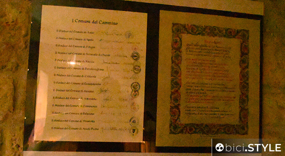 Cammino Francescano della Marca, da Assisi ad Ascoli Piceno,