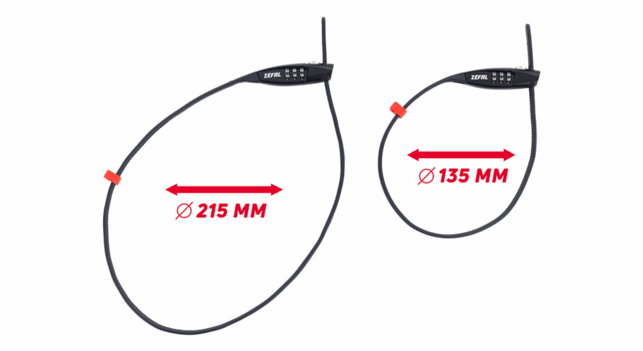 Zéfal, K-Traz Zip3, lucchetto e K-Traz Zip3 XL
