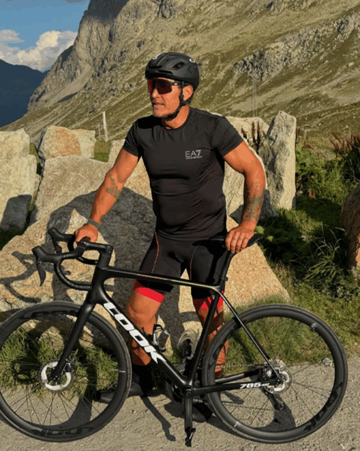 Giorgio Rocca, Look, ciclismo, bici