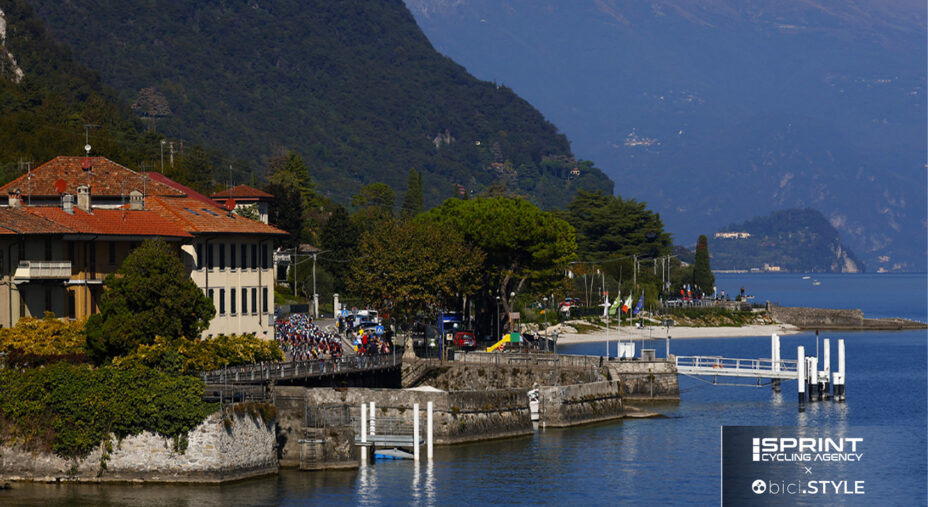 Giro di Lombardia, gara professionisti, Lago di Como