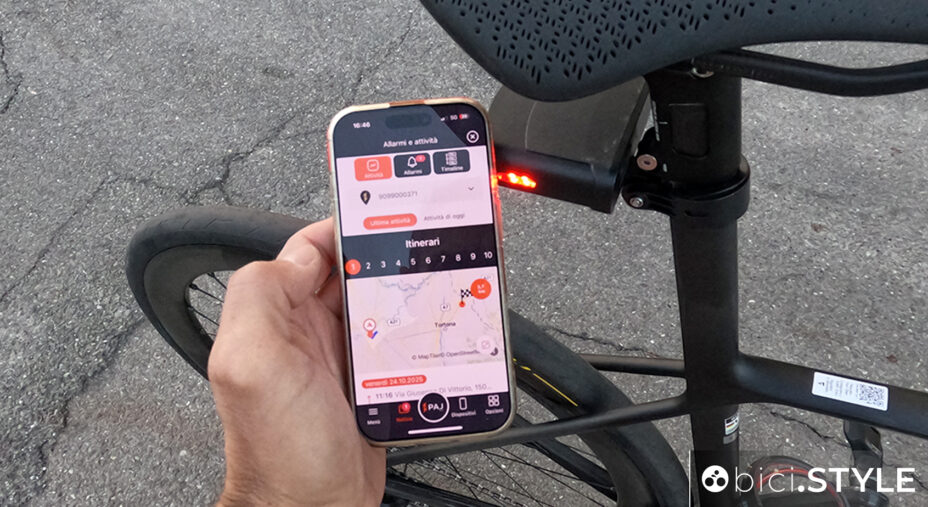 PAJ GPS non è solo un antifurto, è utile alla sicurezza del ciclista
