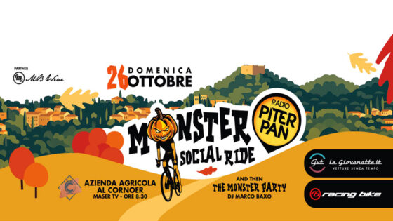 Monster Social Ride, Maser, Azienda agricola Al Cornoer, locandina