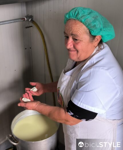 Ciclovie della Transumanza in Abruzzo, preparazione dello "sprisciocco"