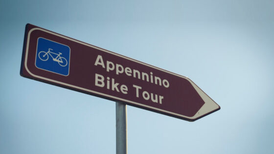 Appennino Bike Tour, cartello