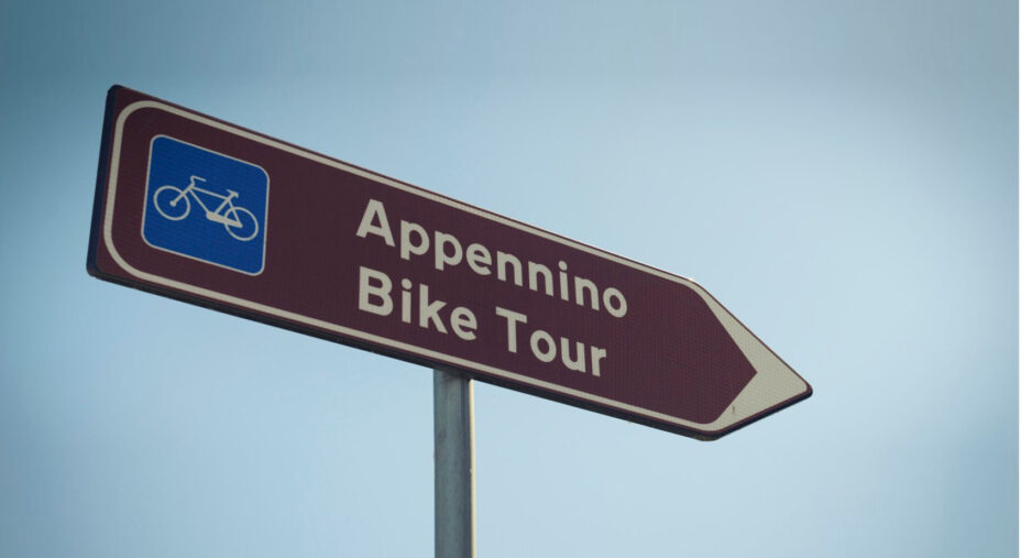 Appennino Bike Tour, cartello