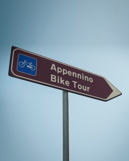 Appennino Bike Tour, cartello