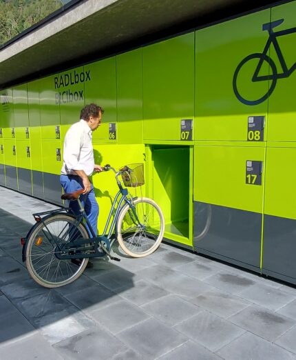 Weelo, bici box Alto Adige, Gianluca Pin