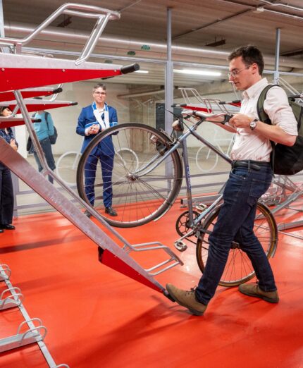 Bike to Uni, velostazione al campus Bovisa