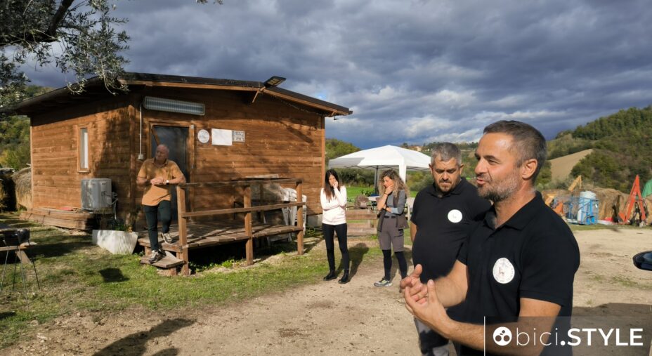 Ciclovie della Transumanza in Abruzzo, Luca Macrini dell'Azienda Agricola Macrini