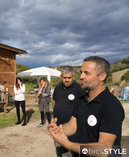 Ciclovie della Transumanza in Abruzzo, Luca Macrini dell'Azienda Agricola Macrini